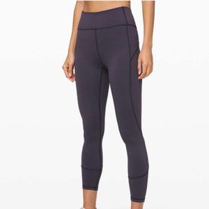 Lululemon In Movement Tight 25" Moonwalk - Size 8